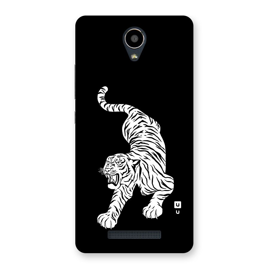 Bengal Tiger Stencil Art Back Case for Redmi Note 2