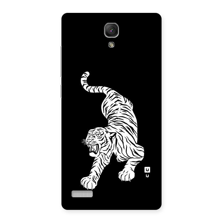 Bengal Tiger Stencil Art Back Case for Redmi Note Prime