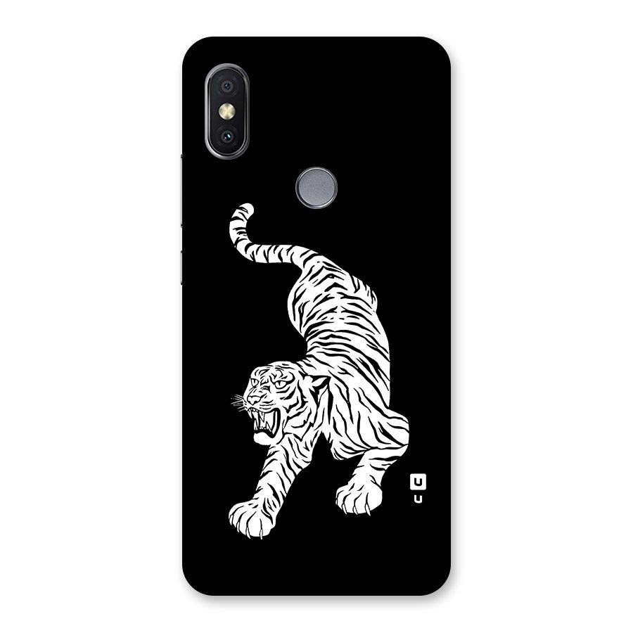 Bengal Tiger Stencil Art Back Case for Redmi Y2