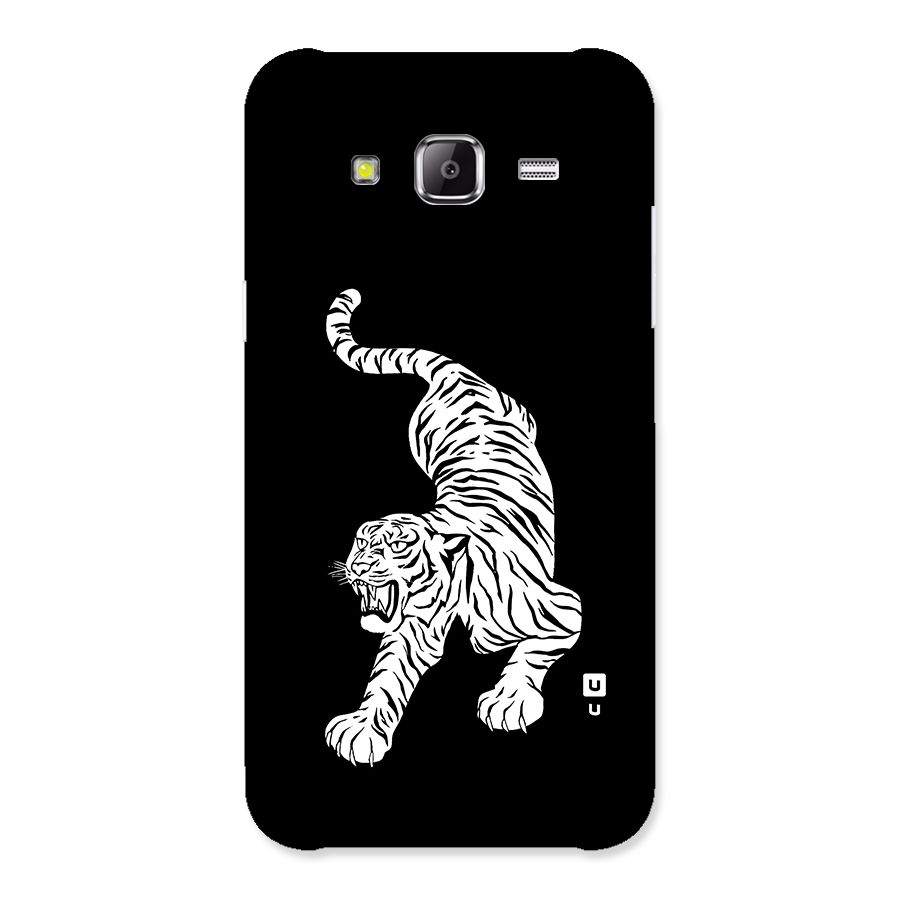 Bengal Tiger Stencil Art Back Case for Samsung Galaxy J5