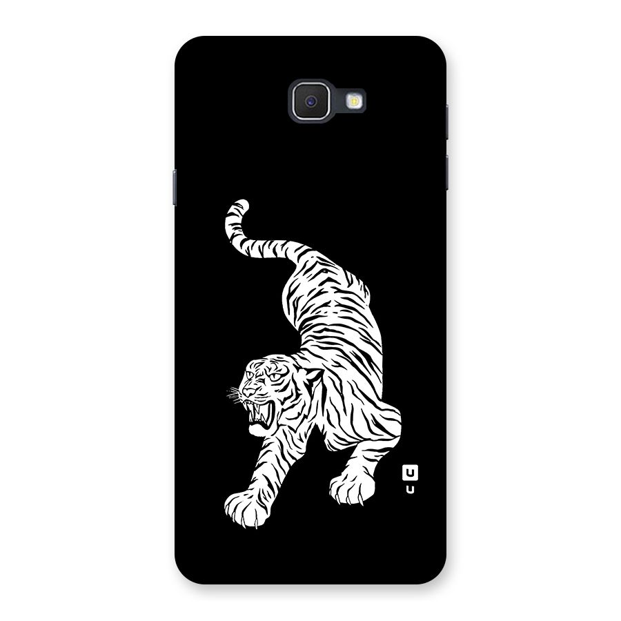 Bengal Tiger Stencil Art Back Case for Samsung Galaxy J7 Prime