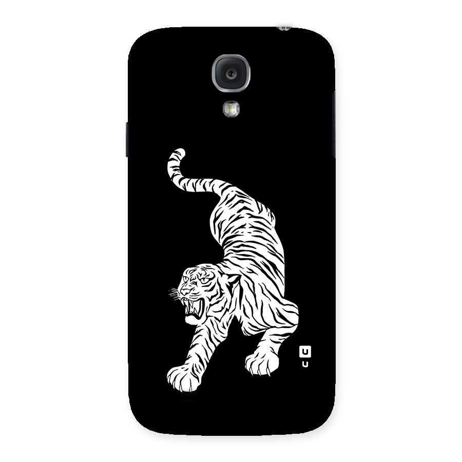 Bengal Tiger Stencil Art Back Case for Samsung Galaxy S4