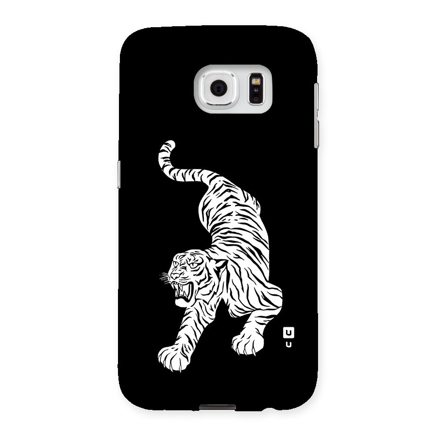 Bengal Tiger Stencil Art Back Case for Samsung Galaxy S6