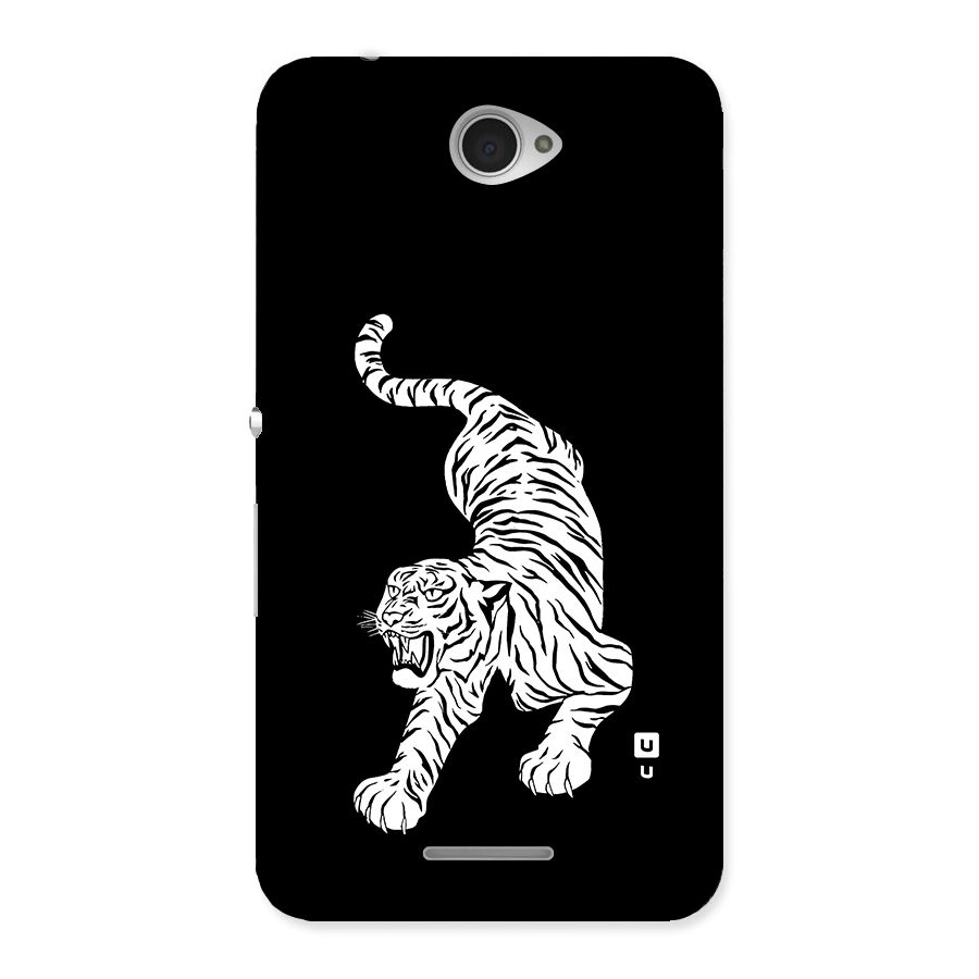 Bengal Tiger Stencil Art Back Case for Sony Xperia E4