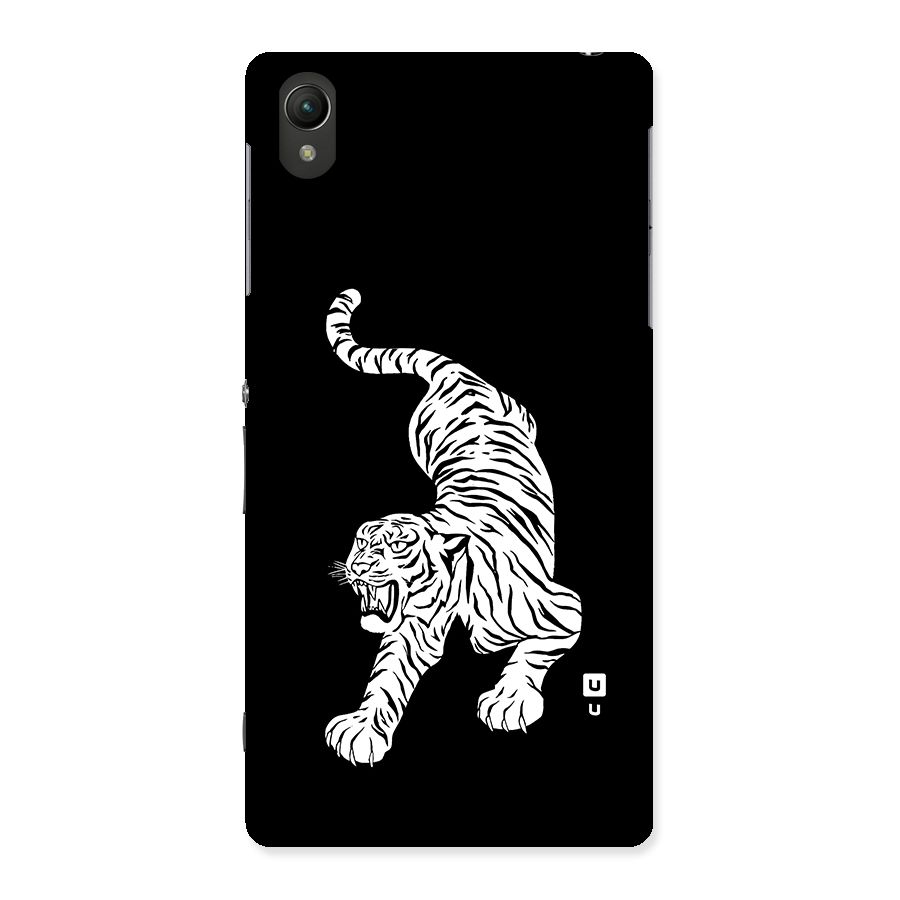 Bengal Tiger Stencil Art Back Case for Sony Xperia Z2