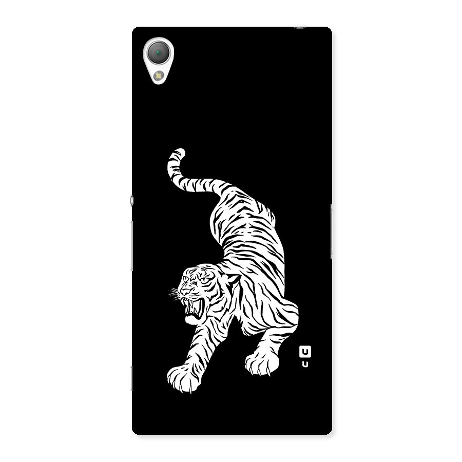 Bengal Tiger Stencil Art Back Case for Sony Xperia Z3