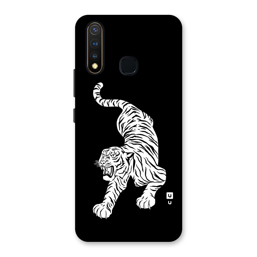 Bengal Tiger Stencil Art Back Case for Vivo U20