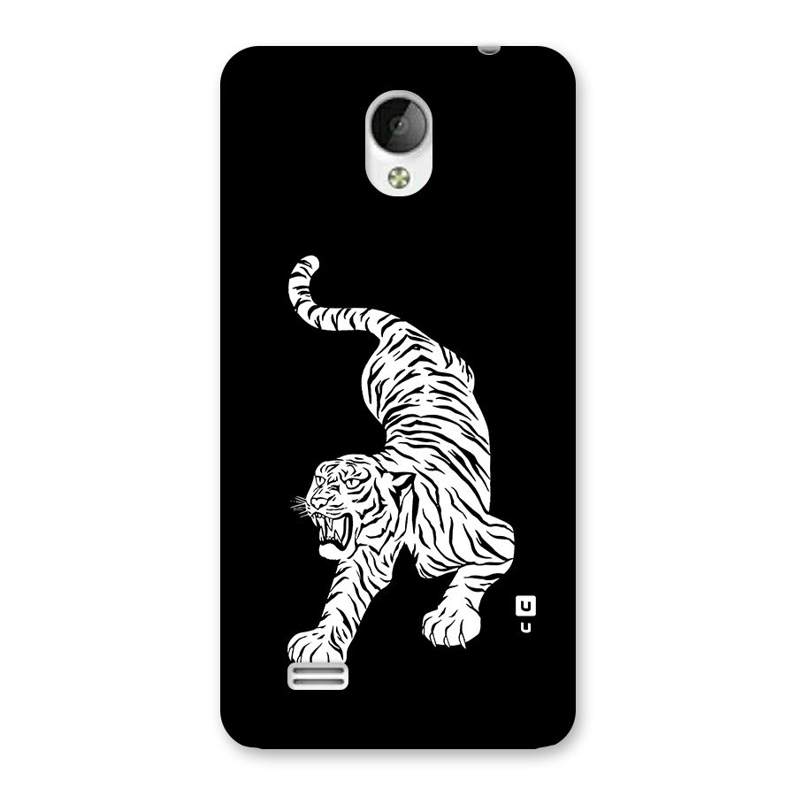 Bengal Tiger Stencil Art Back Case for Vivo Y21