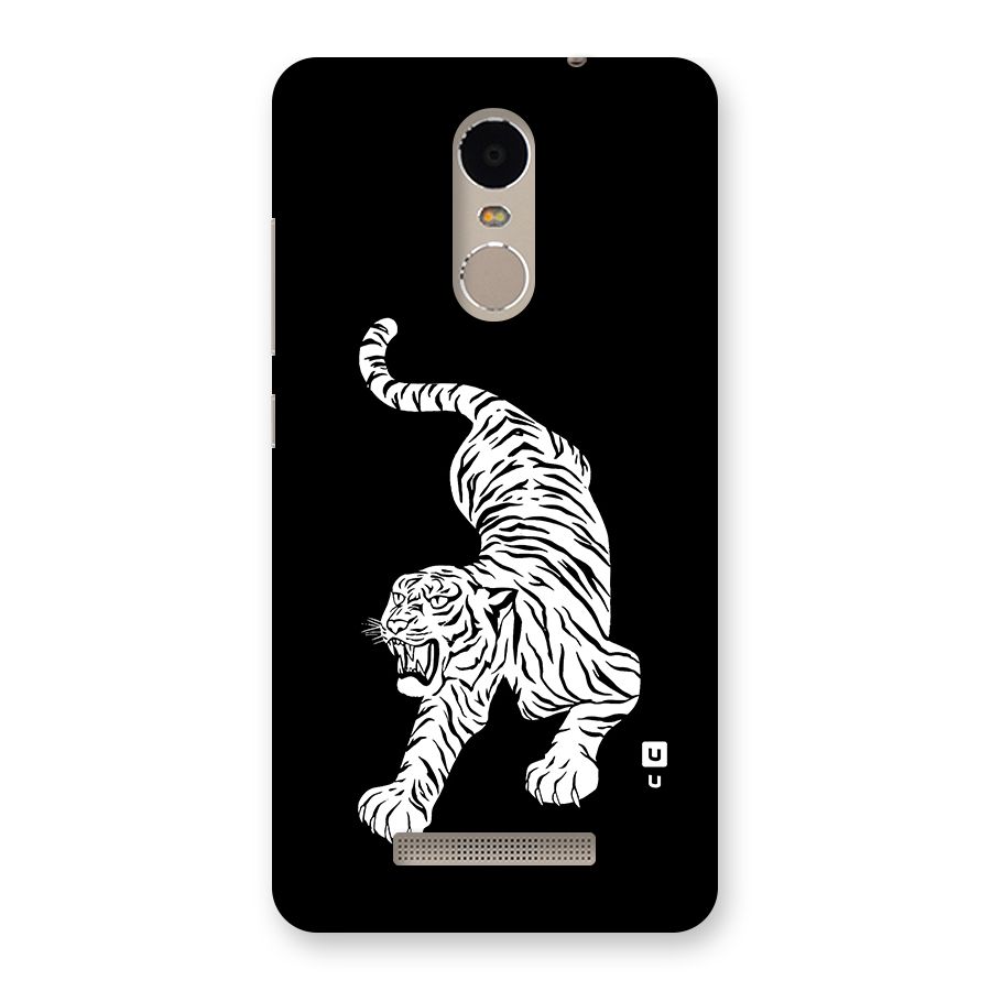 Bengal Tiger Stencil Art Back Case for Xiaomi Redmi Note 3