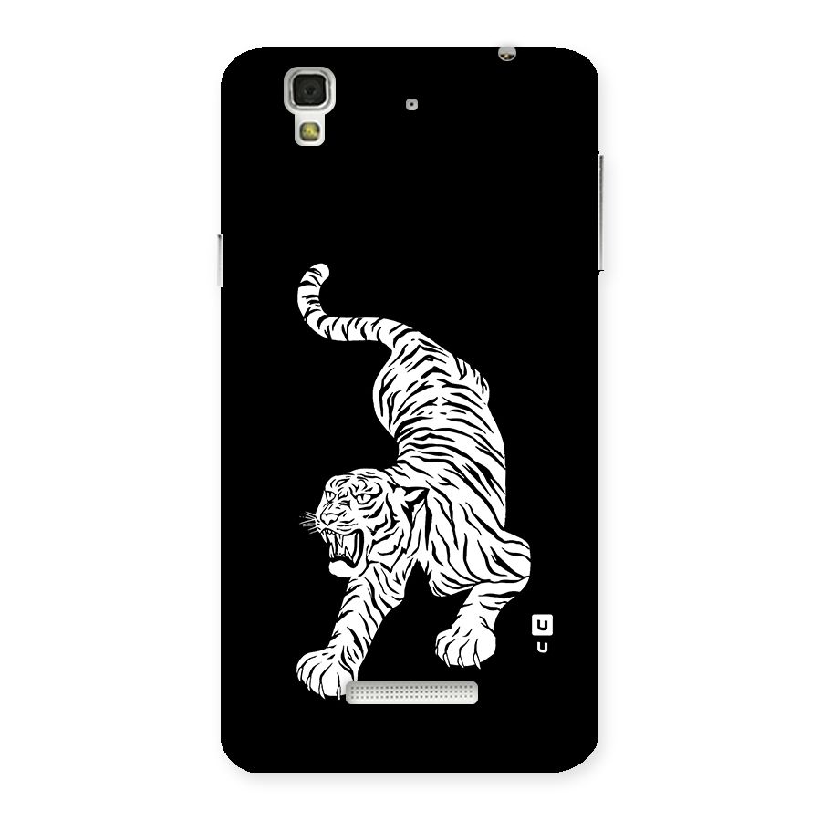 Bengal Tiger Stencil Art Back Case for YU Yureka Plus