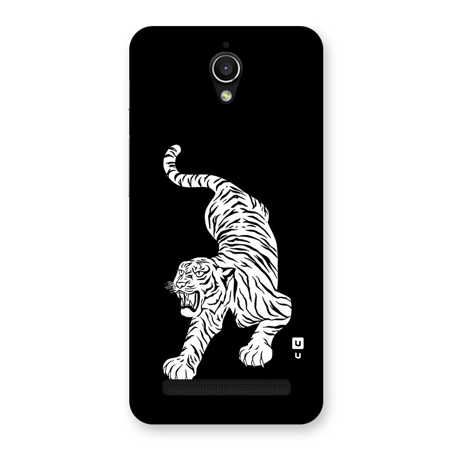 Bengal Tiger Stencil Art Back Case for Zenfone Go