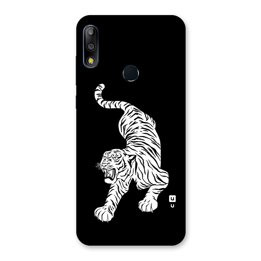 Bengal Tiger Stencil Art Back Case for Zenfone Max Pro M2