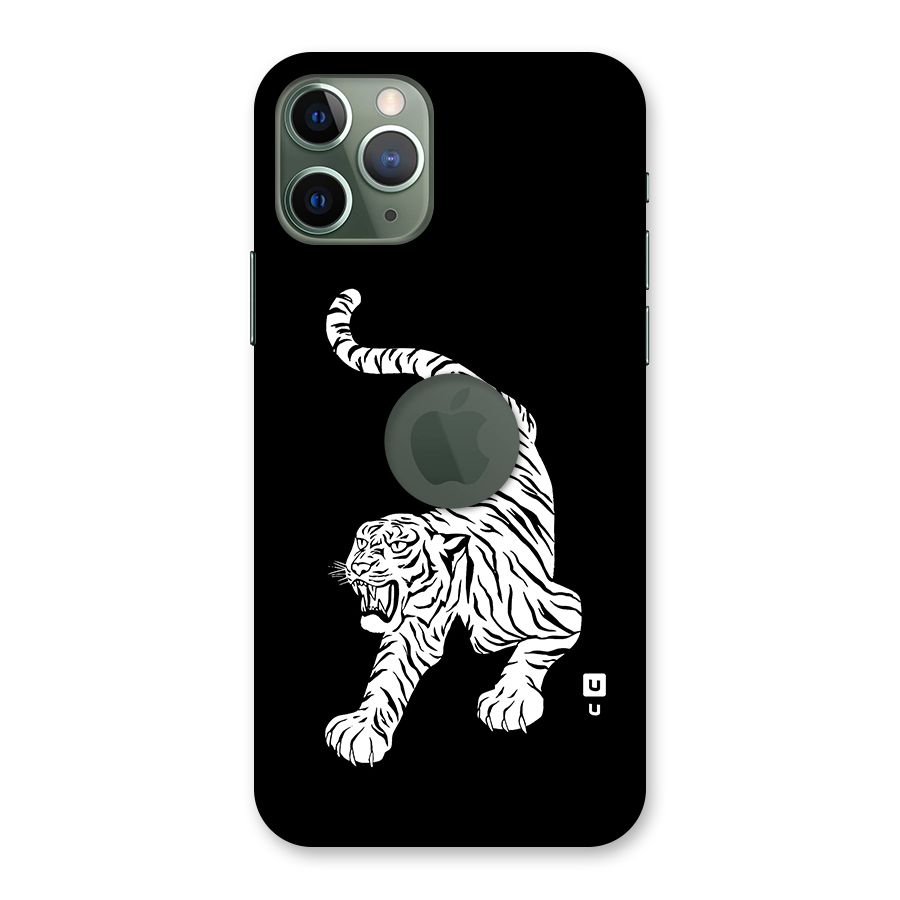 Bengal Tiger Stencil Art Back Case for iPhone 11 Pro Logo  Cut