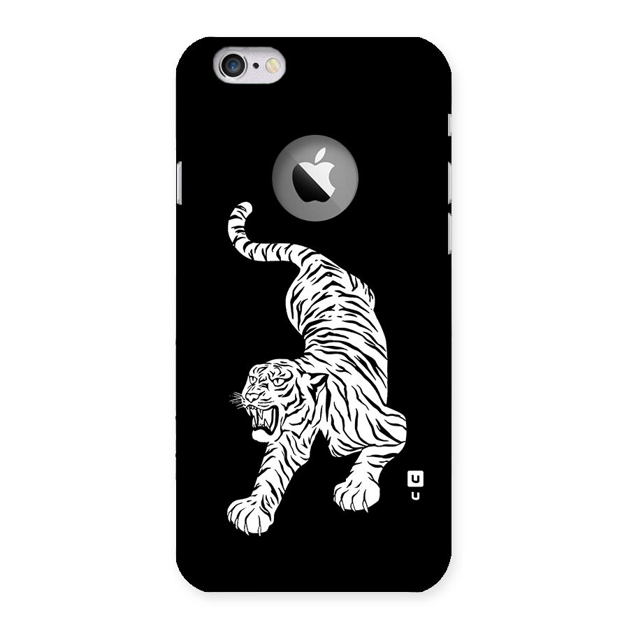 Bengal Tiger Stencil Art Back Case for iPhone 6 Logo Cut