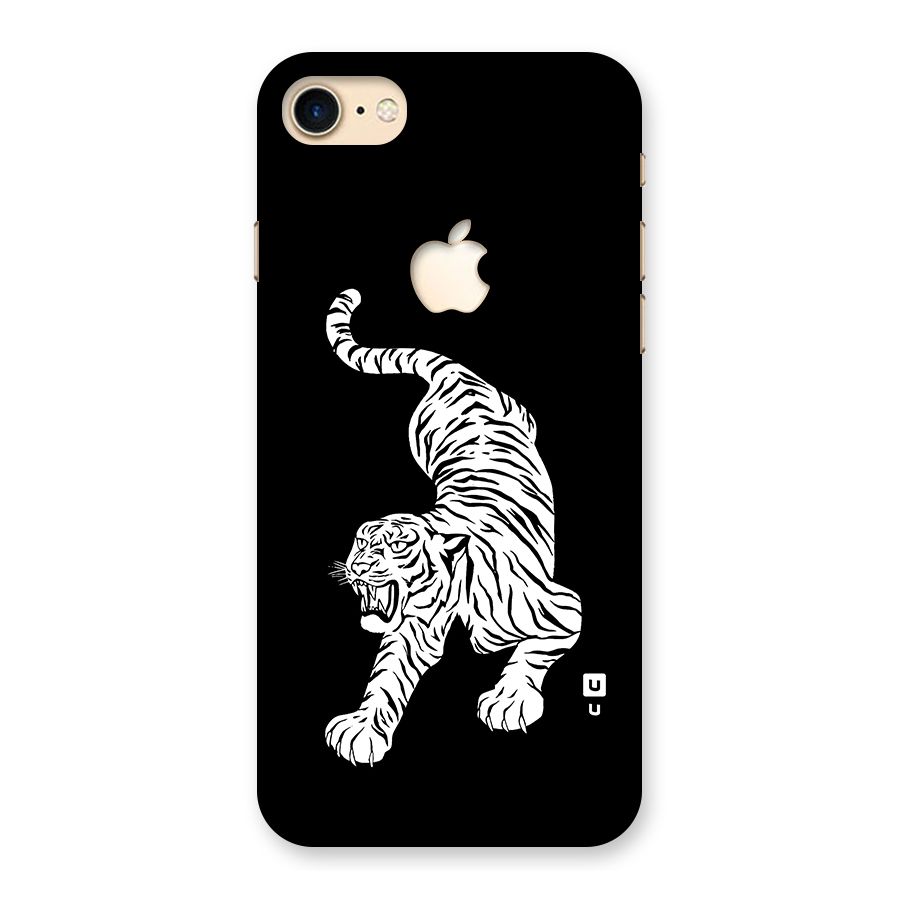 Bengal Tiger Stencil Art Back Case for iPhone 7 Apple Cut