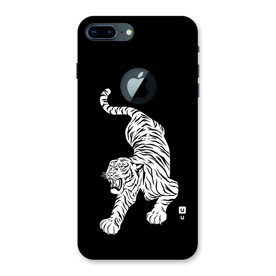 Bengal Tiger Stencil Art Back Case for iPhone 7 Plus Logo Cut
