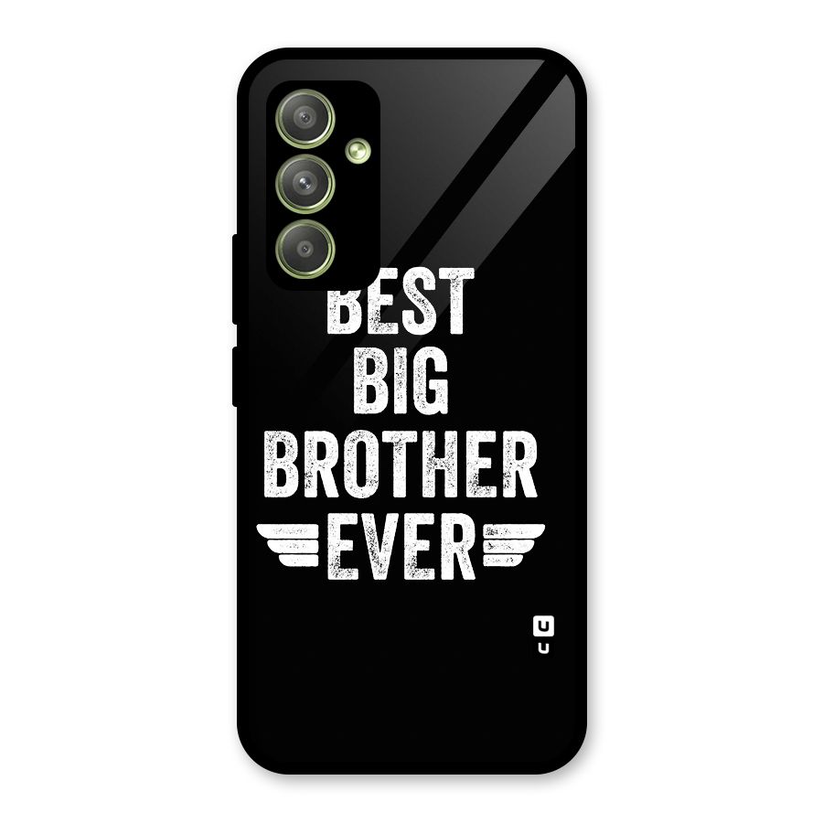 Best Big Brother Ever Glass Back Case for Galaxy A54