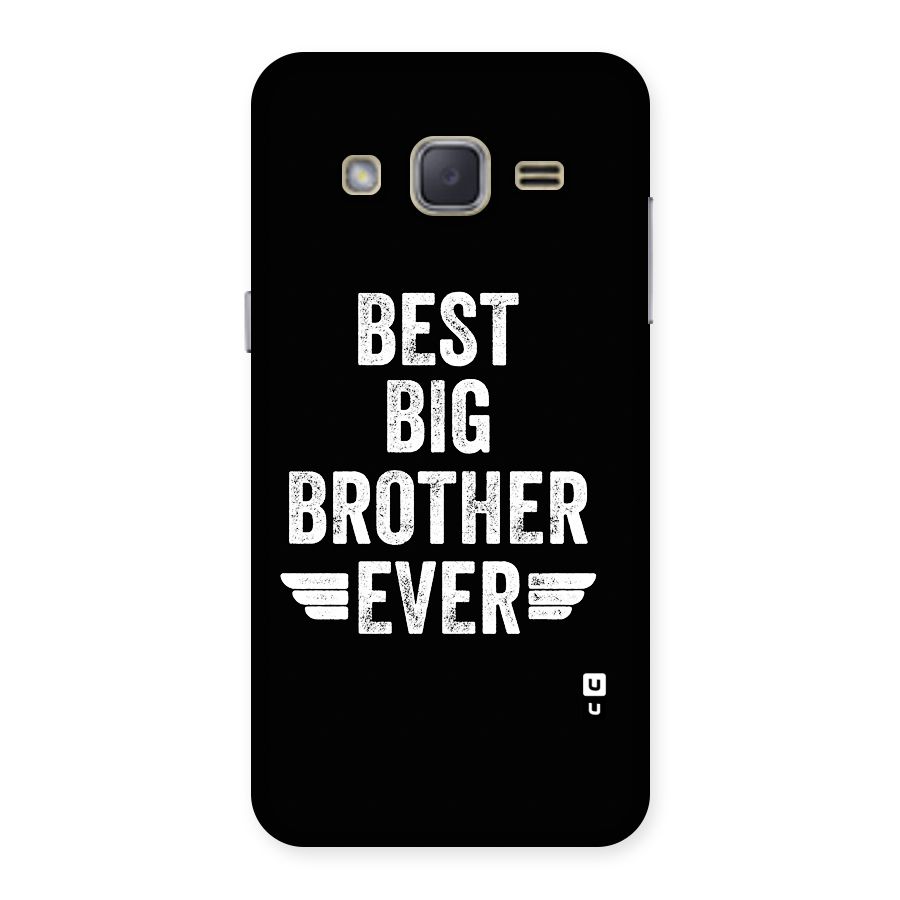 Best Big Brother Ever Back Case for Galaxy J2