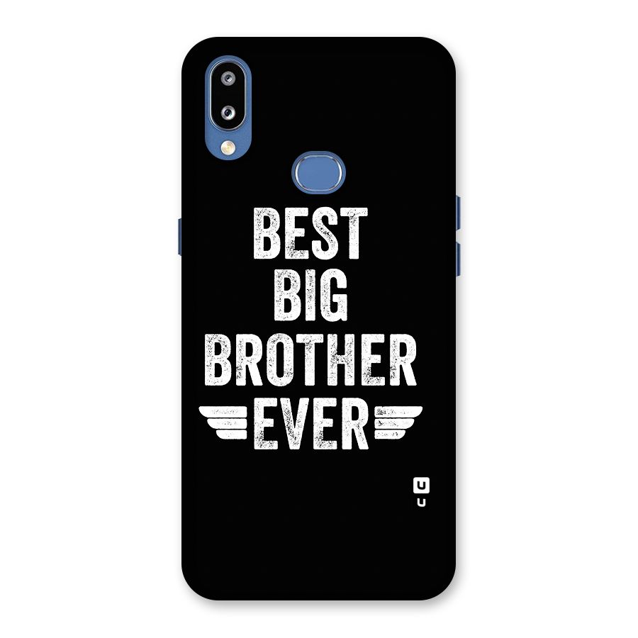 Best Big Brother Ever Back Case for Galaxy M01s