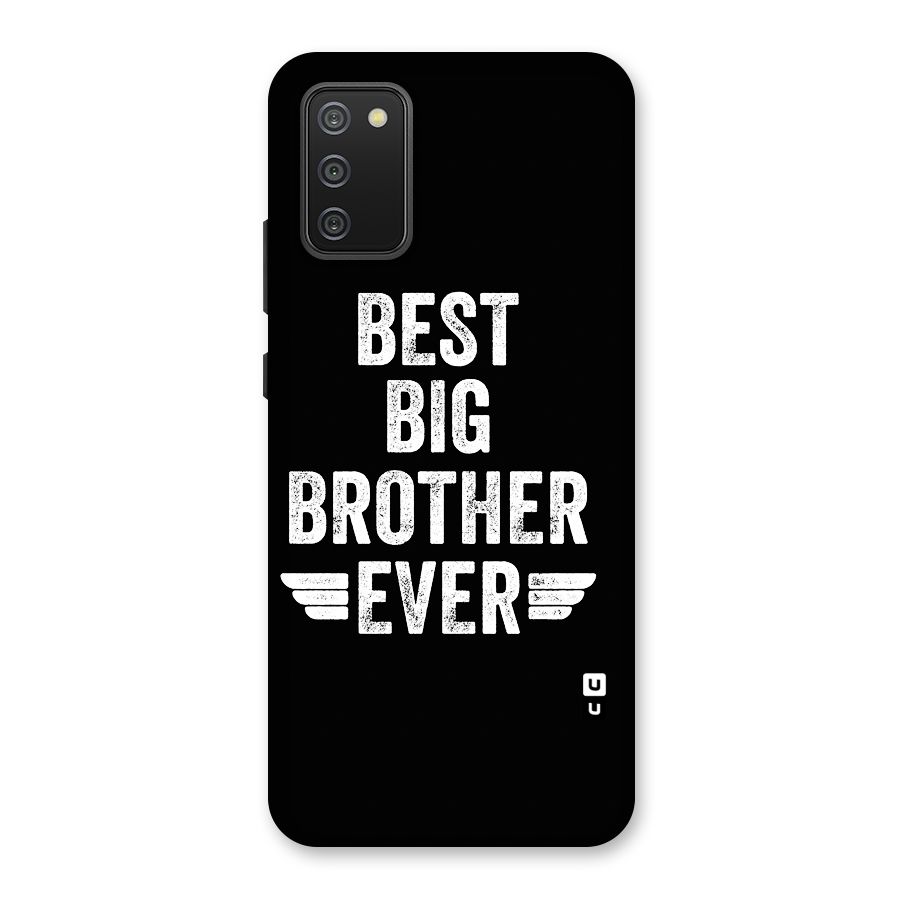 Best Big Brother Ever Back Case for Galaxy M02s