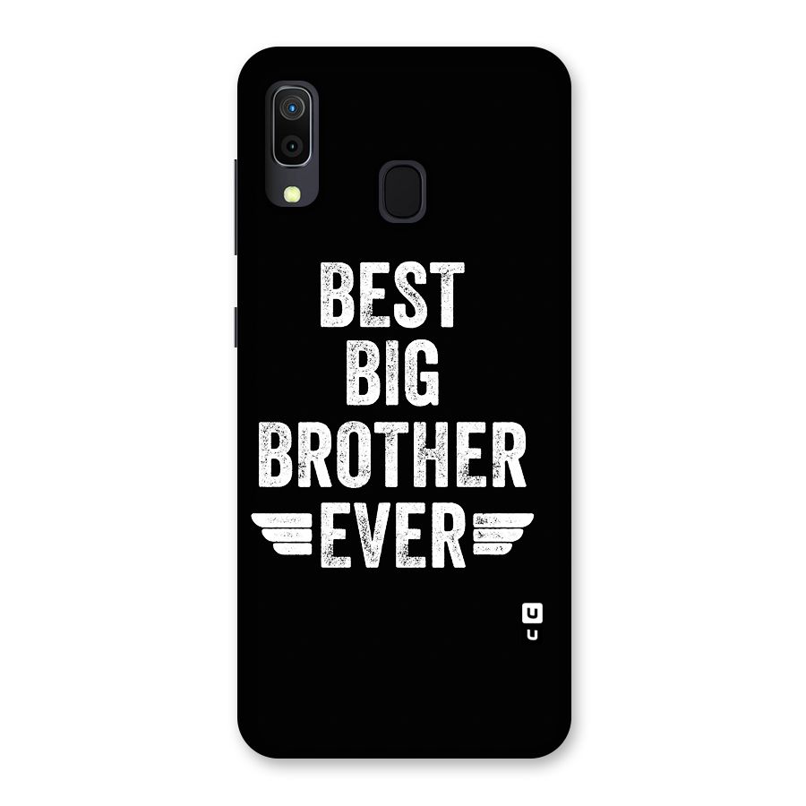Best Big Brother Ever Back Case for Galaxy M10s