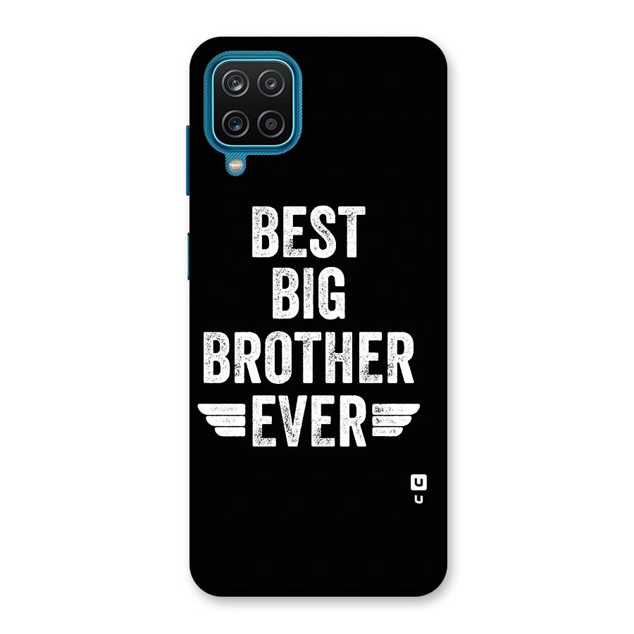 Best Big Brother Ever Back Case for Galaxy M12