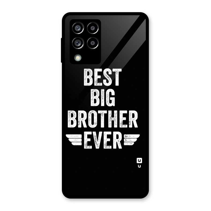 Best Big Brother Ever Glass Back Case for Galaxy M53 5G