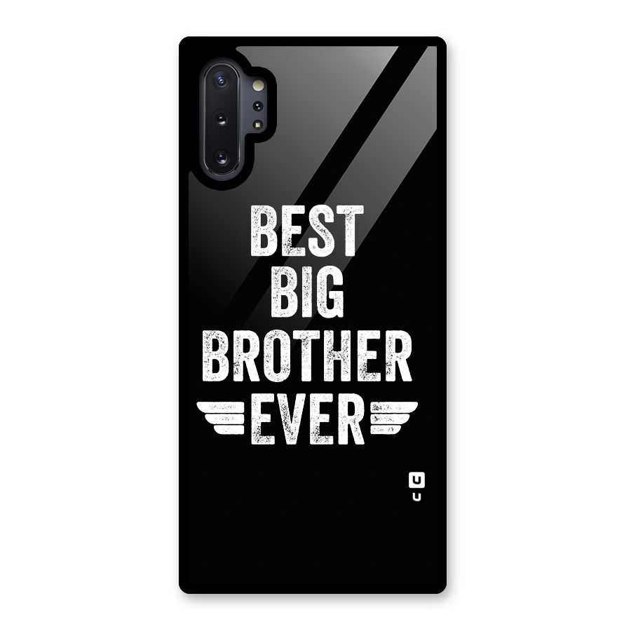 Best Big Brother Ever Glass Back Case for Galaxy Note 10 Plus