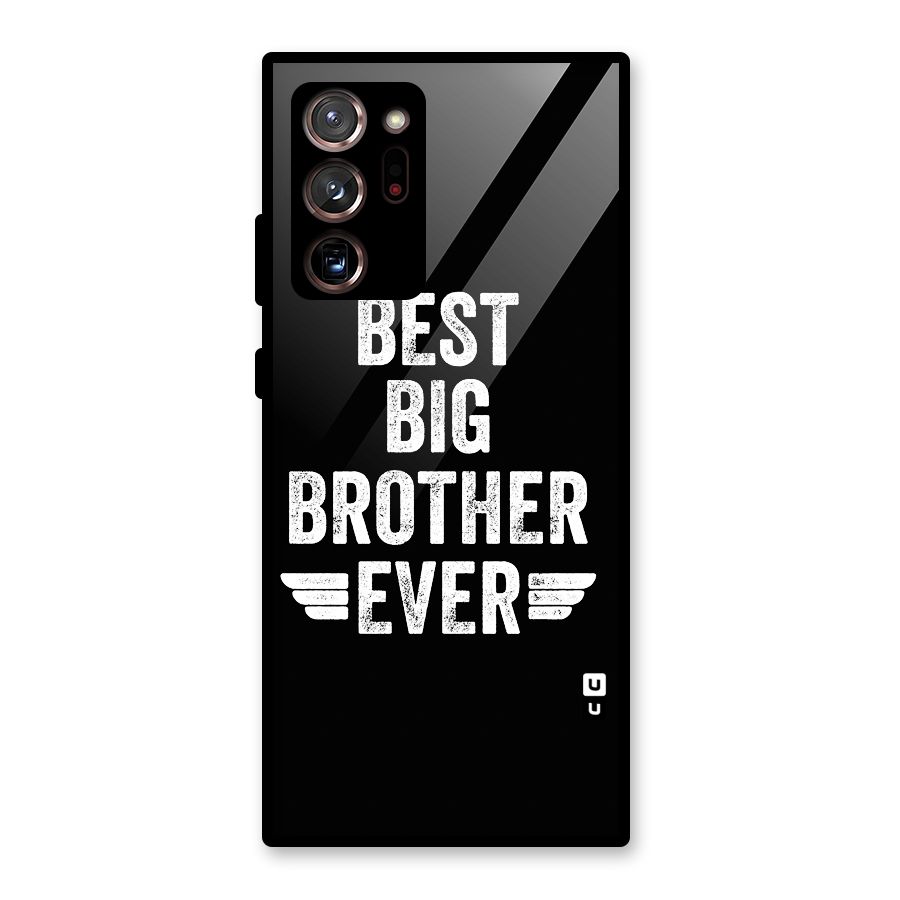 Best Big Brother Ever Glass Back Case for Galaxy Note 20 Ultra