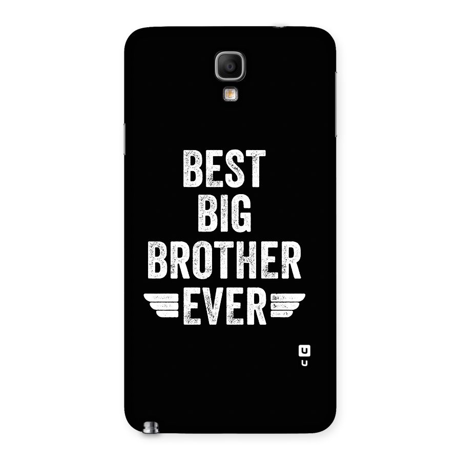 Best Big Brother Ever Back Case for Galaxy Note 3 Neo