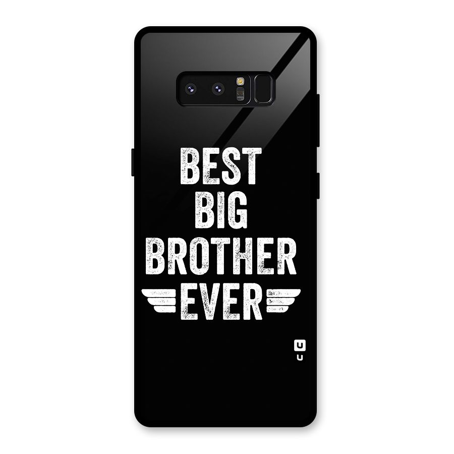 Best Big Brother Ever Glass Back Case for Galaxy Note 8