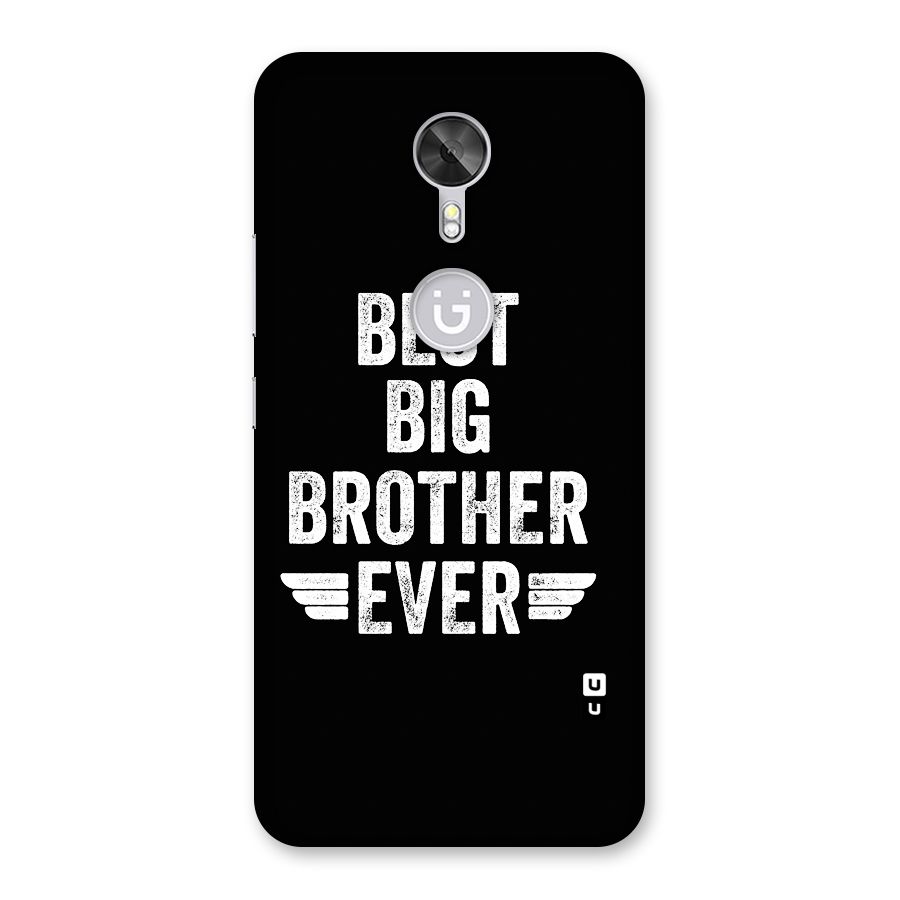 Best Big Brother Ever Back Case for Gionee A1