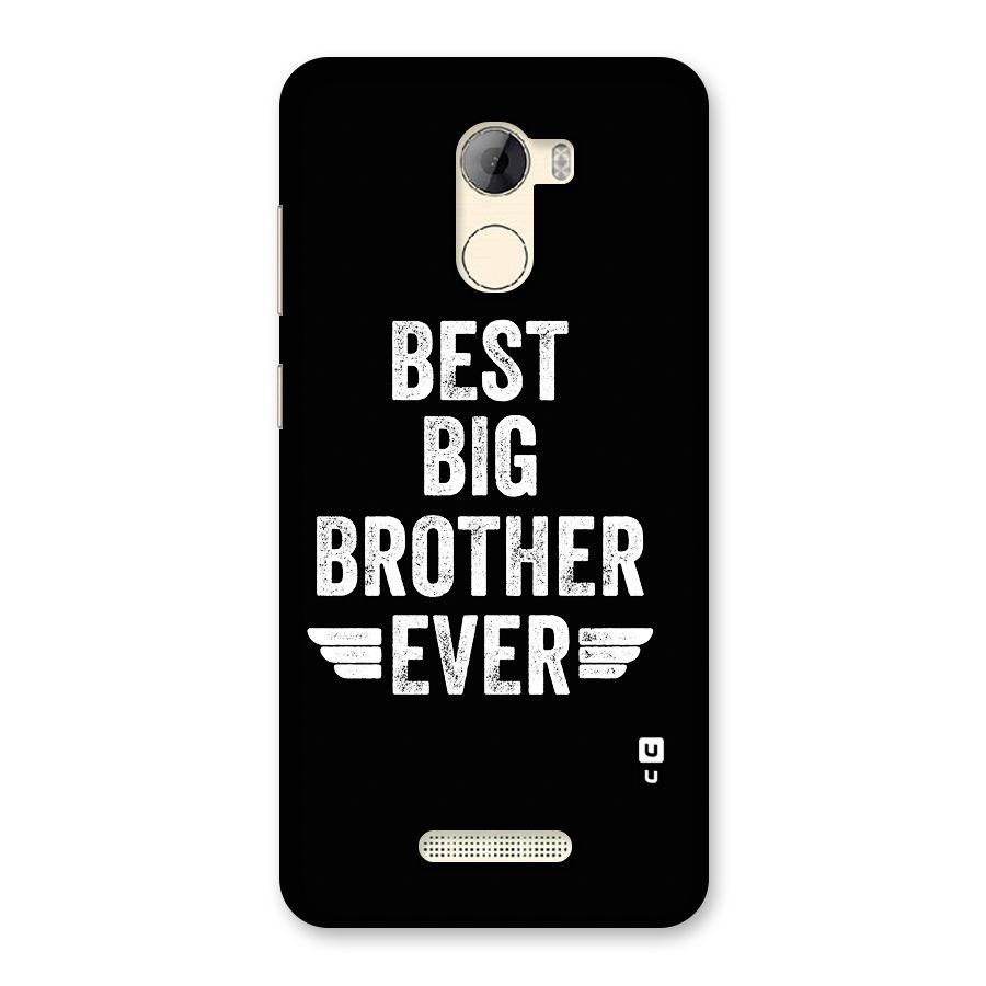 Best Big Brother Ever Back Case for Gionee A1 LIte
