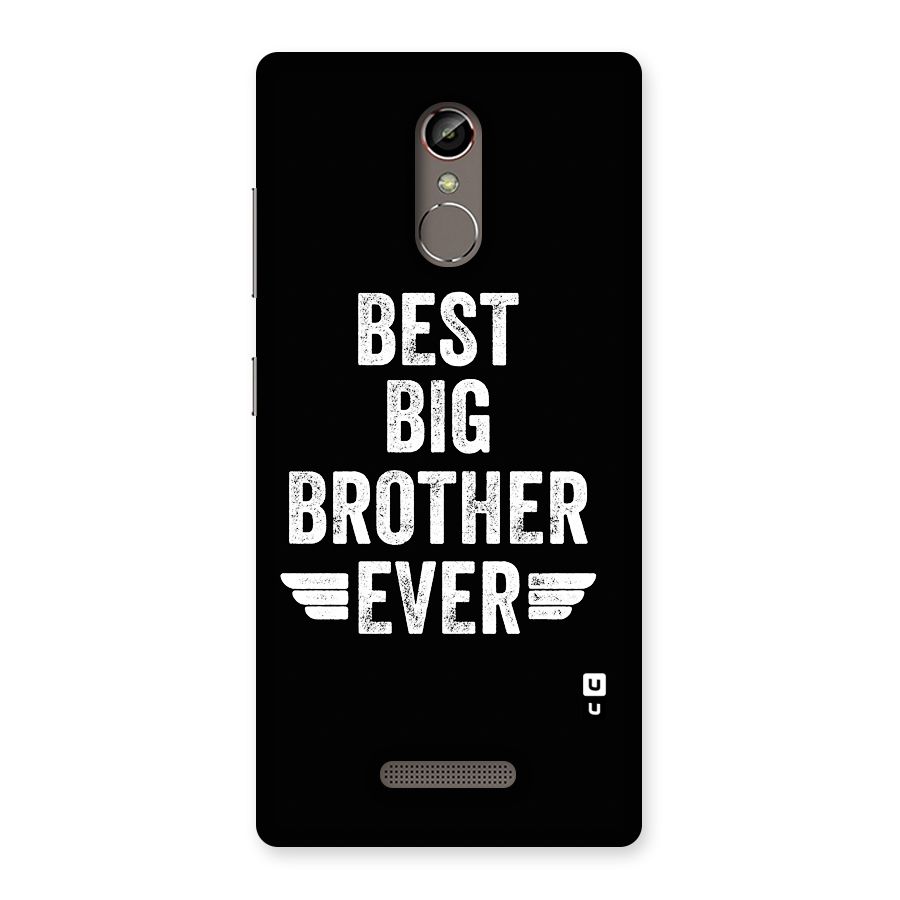 Best Big Brother Ever Back Case for Gionee S6s