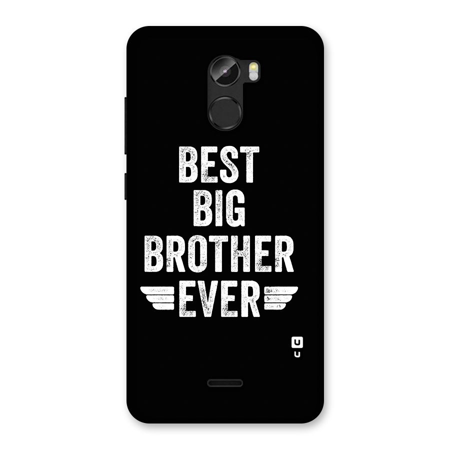 Best Big Brother Ever Back Case for Gionee X1