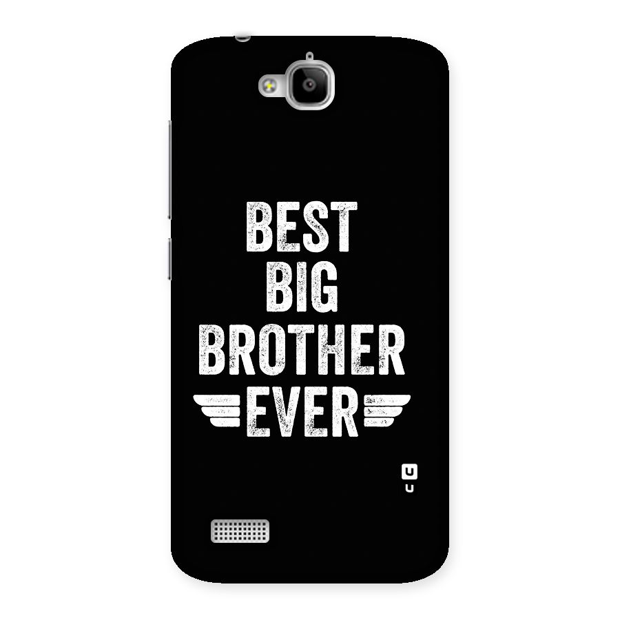 Best Big Brother Ever Back Case for Honor Holly