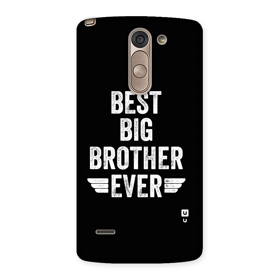 Best Big Brother Ever Back Case for LG G3 Stylus