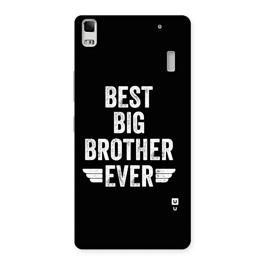 Best Big Brother Ever Back Case for Lenovo A7000