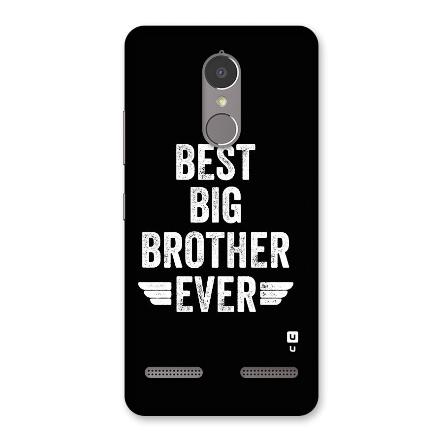Best Big Brother Ever Back Case for Lenovo K6 Power