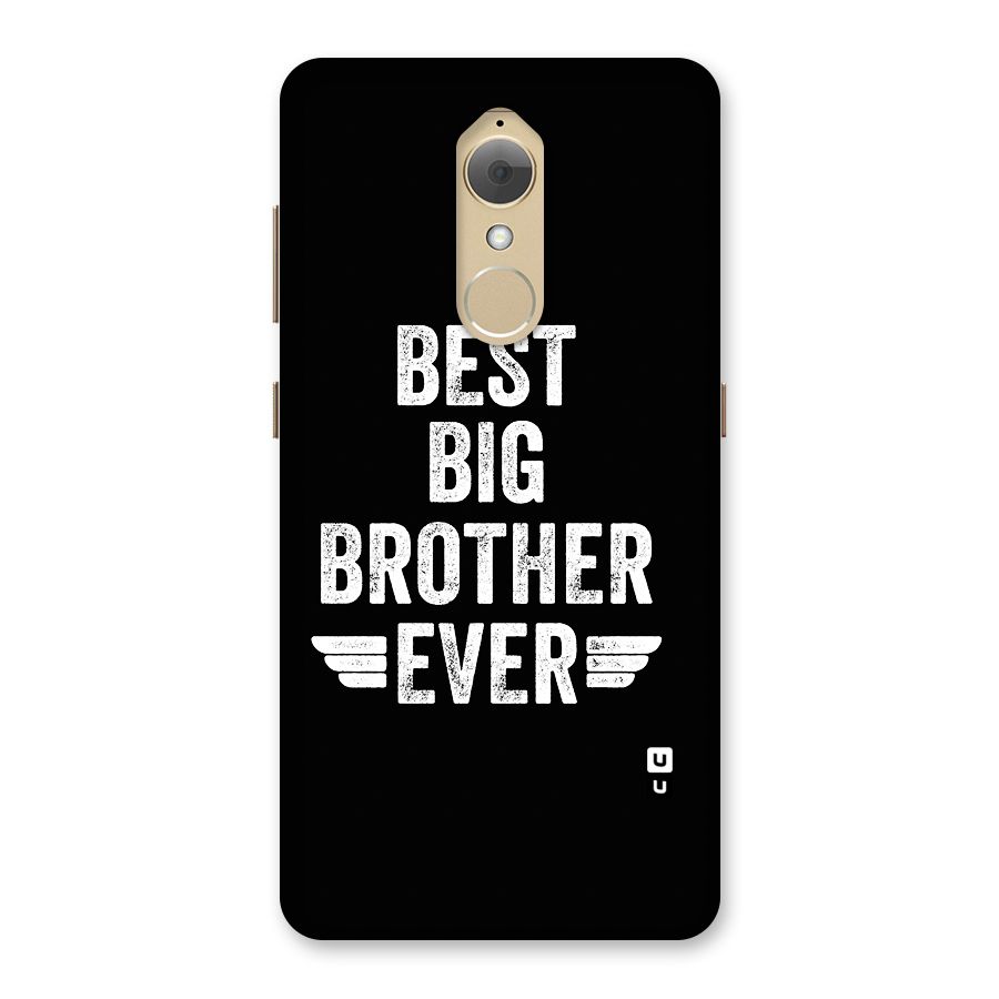 Best Big Brother Ever Back Case for Lenovo K8