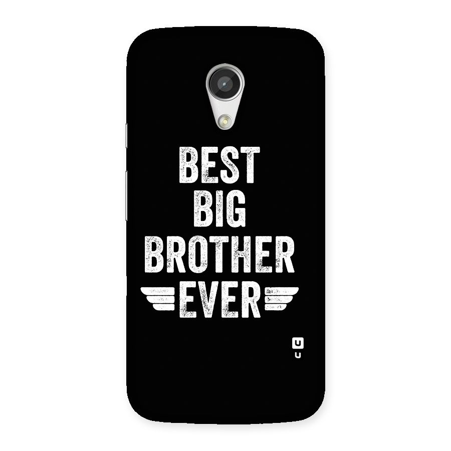 Best Big Brother Ever Back Case for Moto G 2nd Gen
