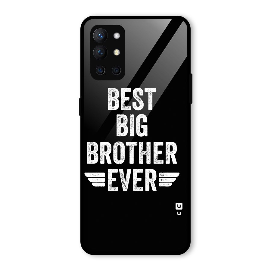 Best Big Brother Ever Glass Back Case for OnePlus 9R
