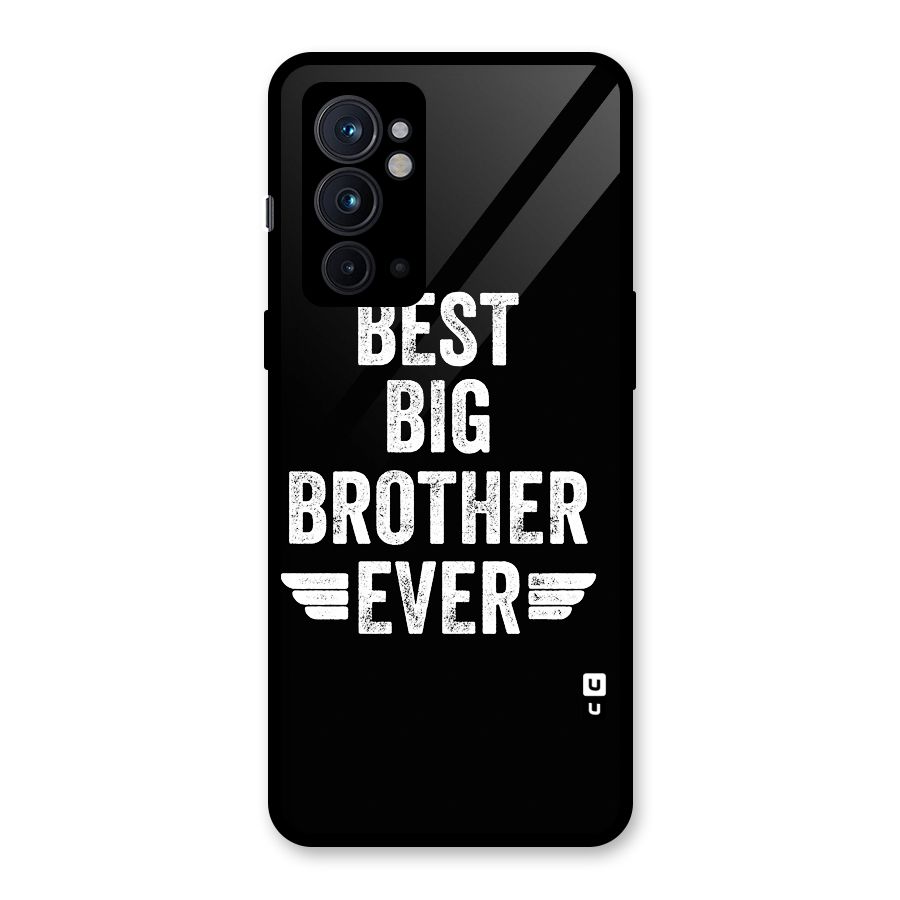 Best Big Brother Ever Glass Back Case for OnePlus 9RT 5G