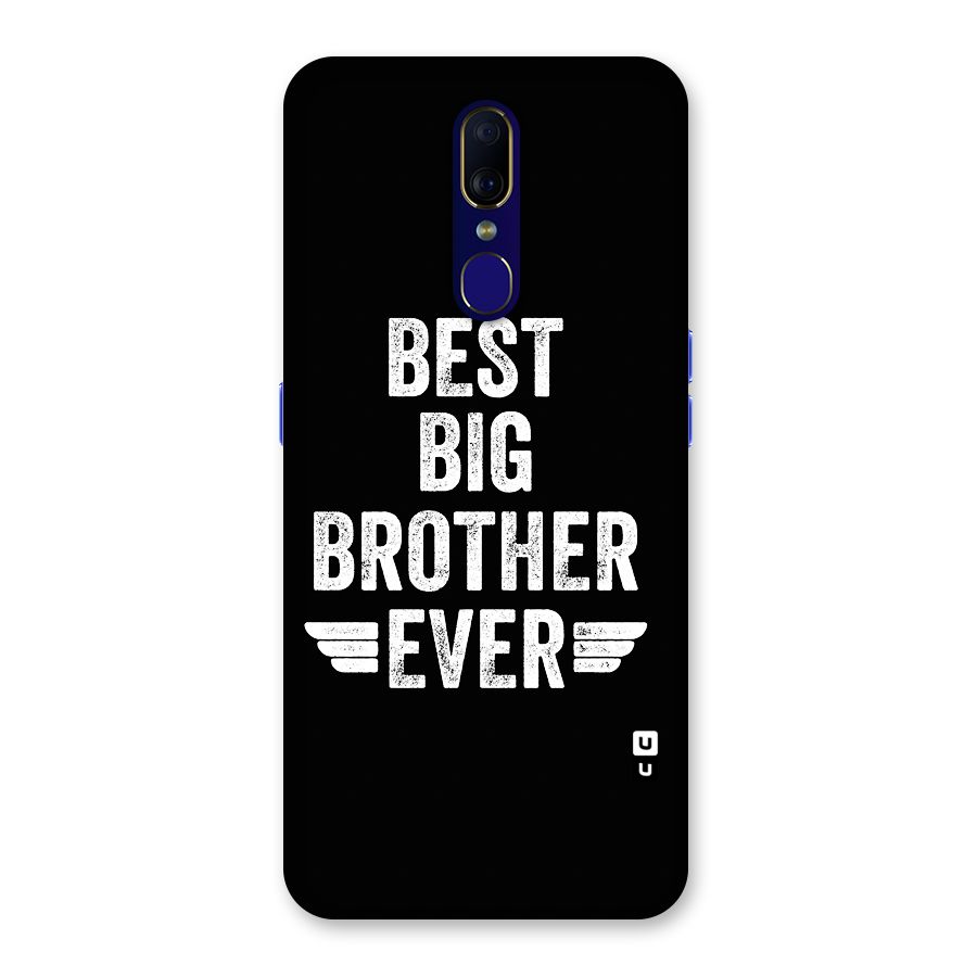 Best Big Brother Ever Back Case for Oppo A9