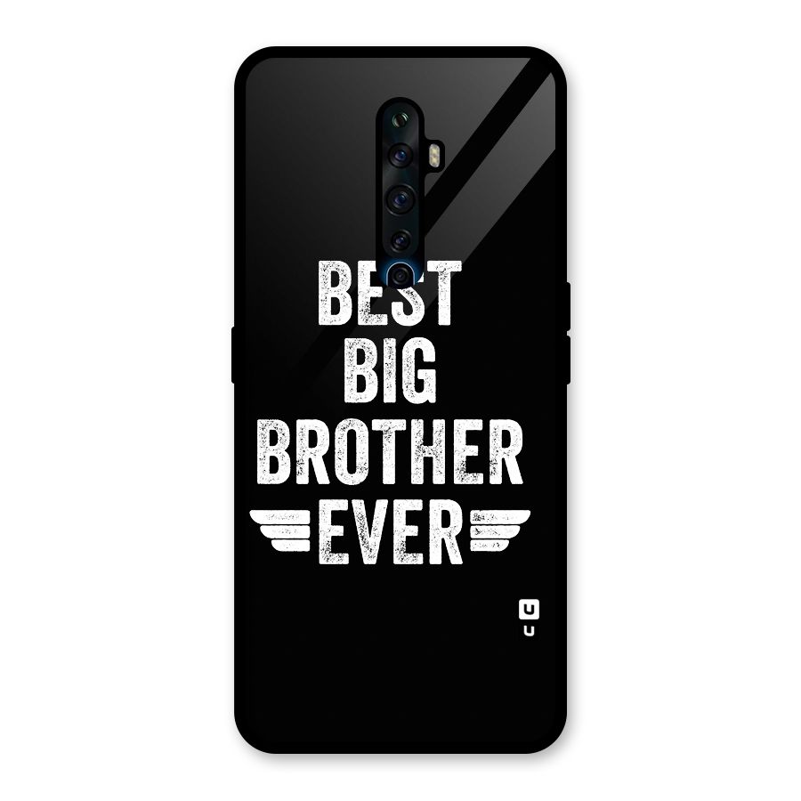 Best Big Brother Ever Glass Back Case for Oppo Reno2 Z