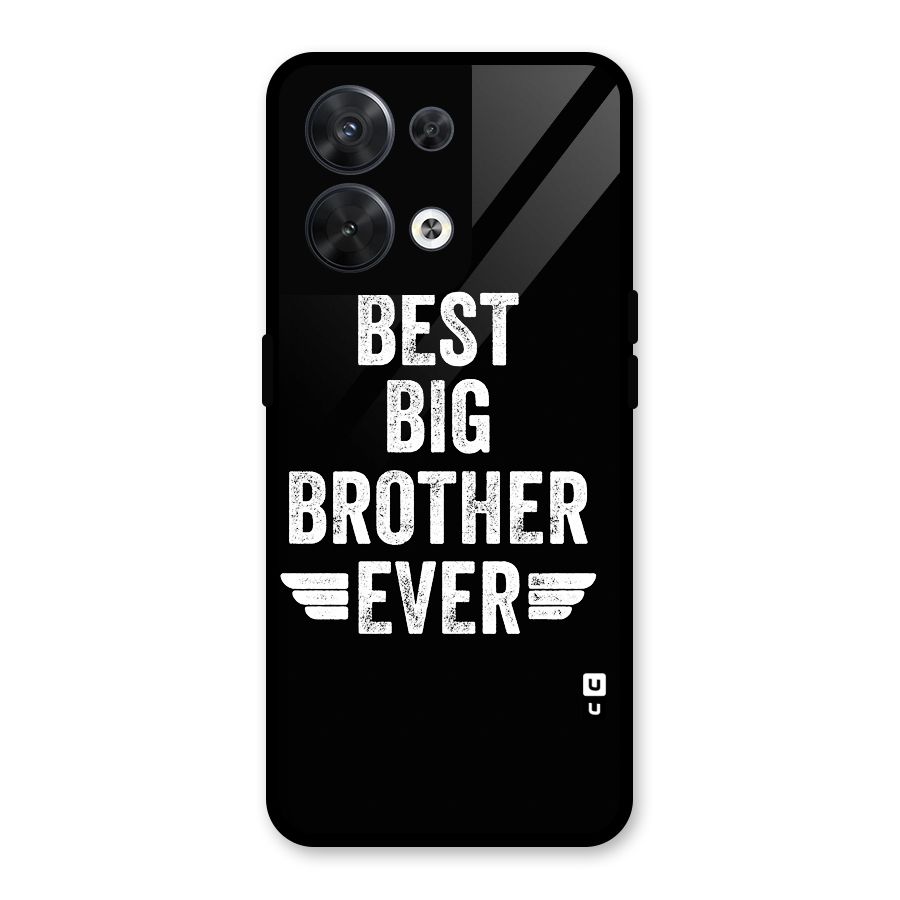 Best Big Brother Ever Glass Back Case for Oppo Reno8 5G