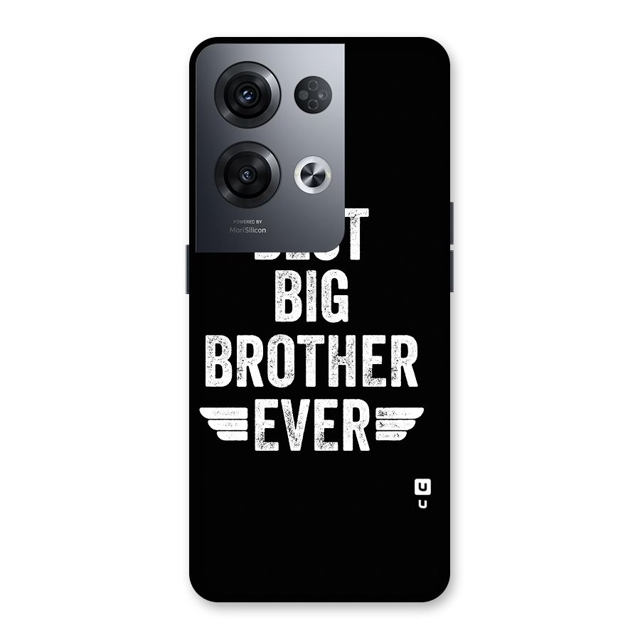 Best Big Brother Ever Back Case for Oppo Reno8 Pro 5G