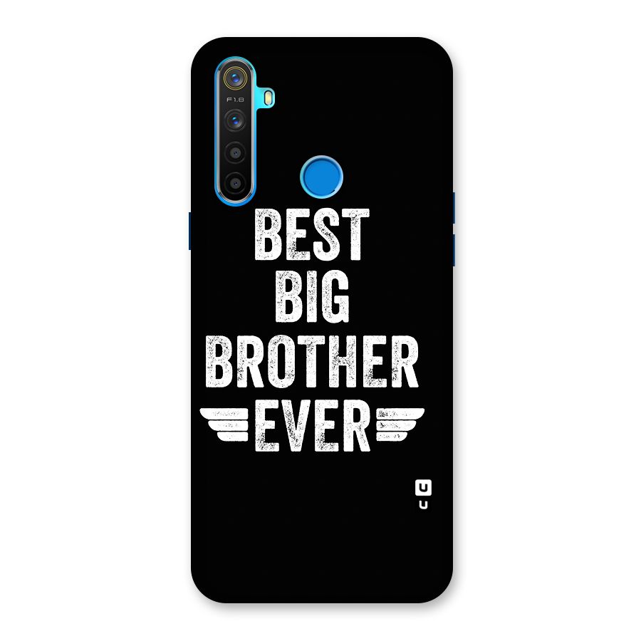 Best Big Brother Ever Back Case for Realme 5