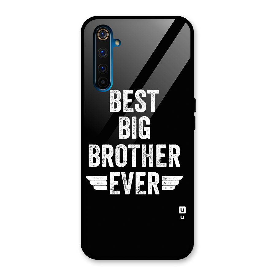 Best Big Brother Ever Glass Back Case for Realme 6 Pro