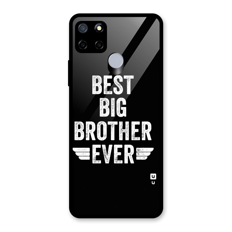 Best Big Brother Ever Glass Back Case for Realme C12